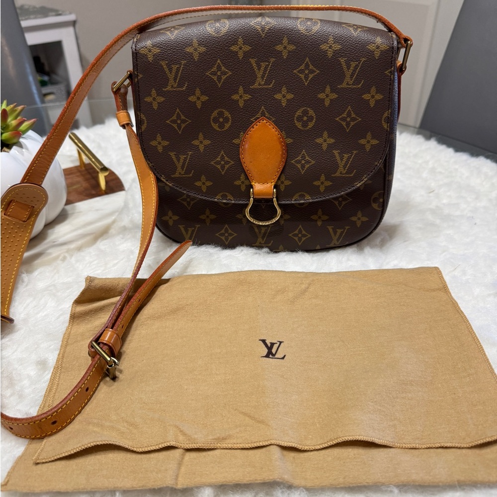 Louis Vuitton Brown Monogram Crossbody Bag